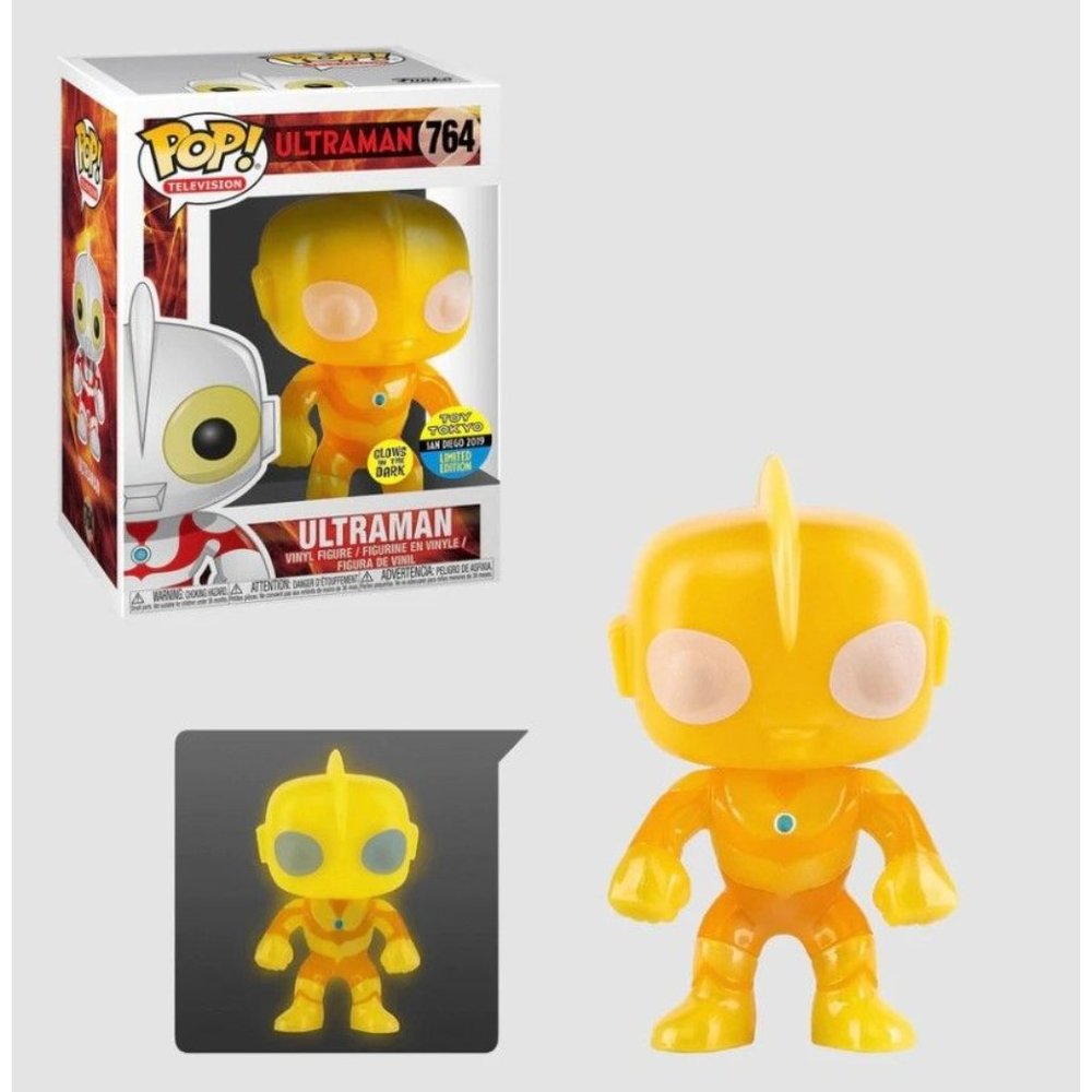 Funko Pop 764 Ultraman Glow In The Dark Toy Tokyo 2019 SDCC Read Description